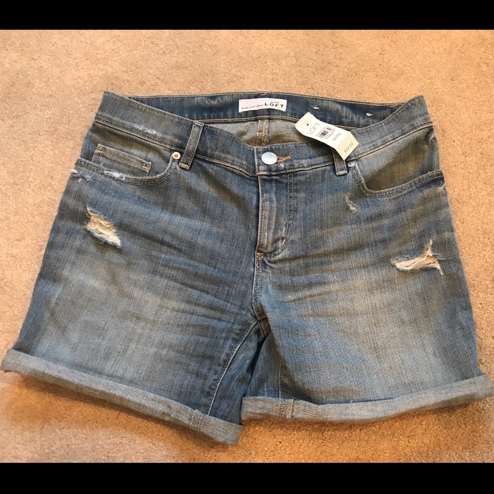 SOLD NWT: LOFT denim shorts